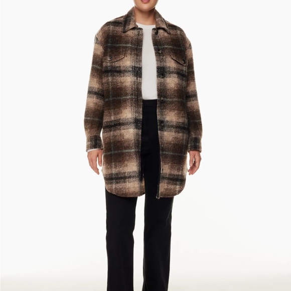 Aritzia Wilfred The Ganna Long Shirt Jacket - Picture 2 of 8